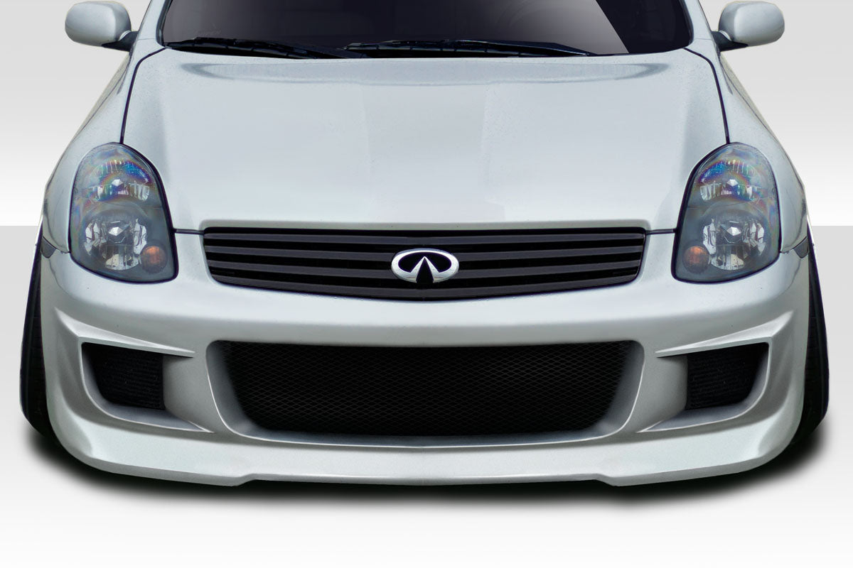 2003-2004 Infiniti G35 Type G Style Front Bumper Cover - FRP