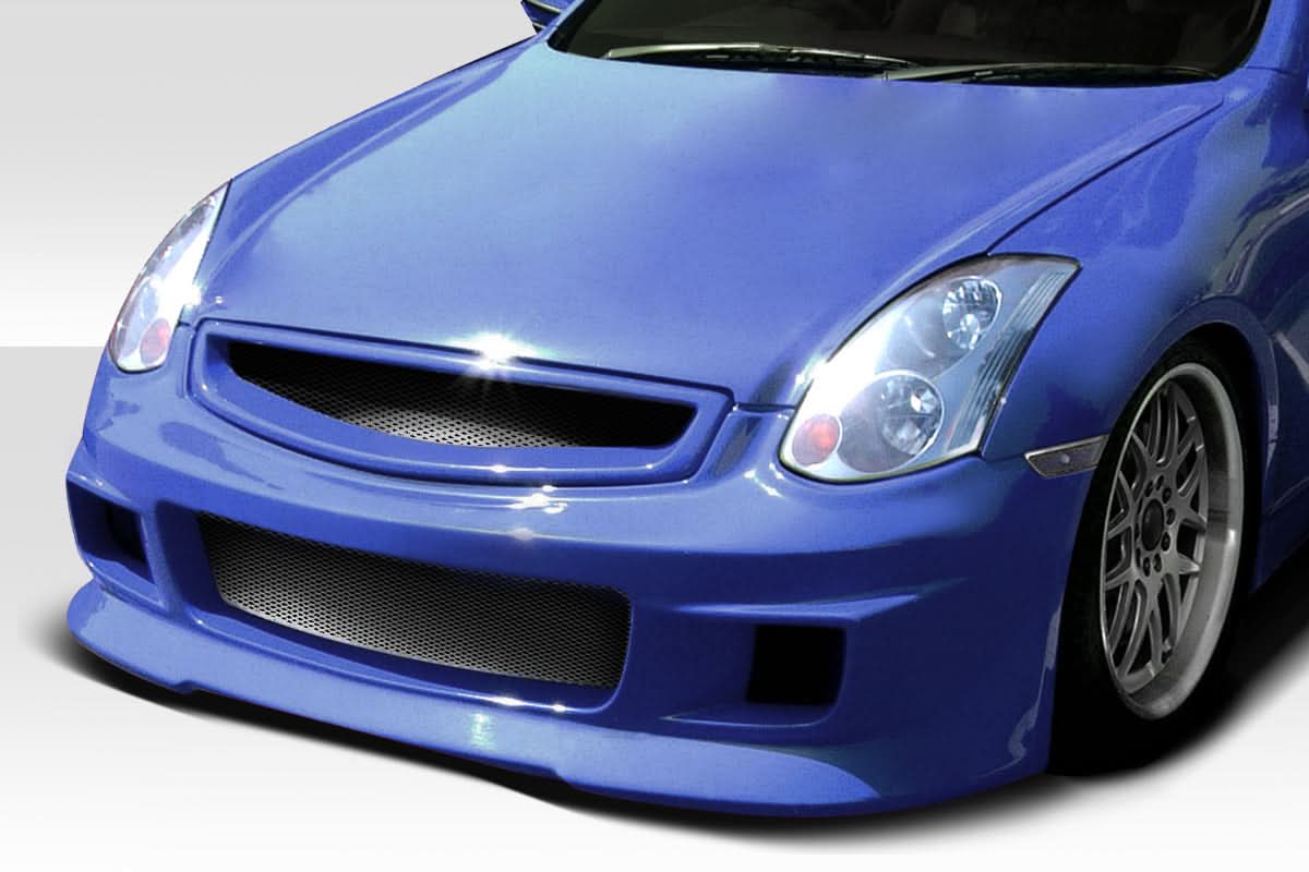2003-2004 Infiniti G35 Type G Style Front Bumper Cover - FRP
