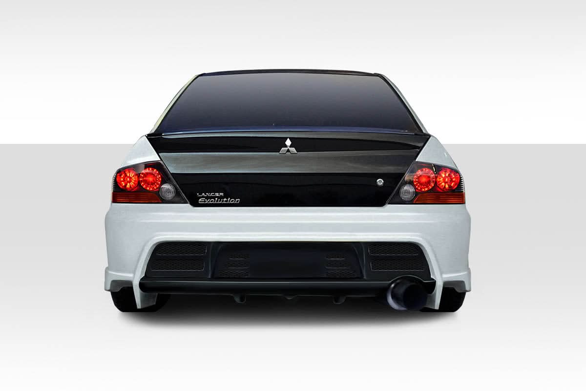 2003-2006 Mitsubishi Lancer Evolution VRS Style Rear Bumper - FRP