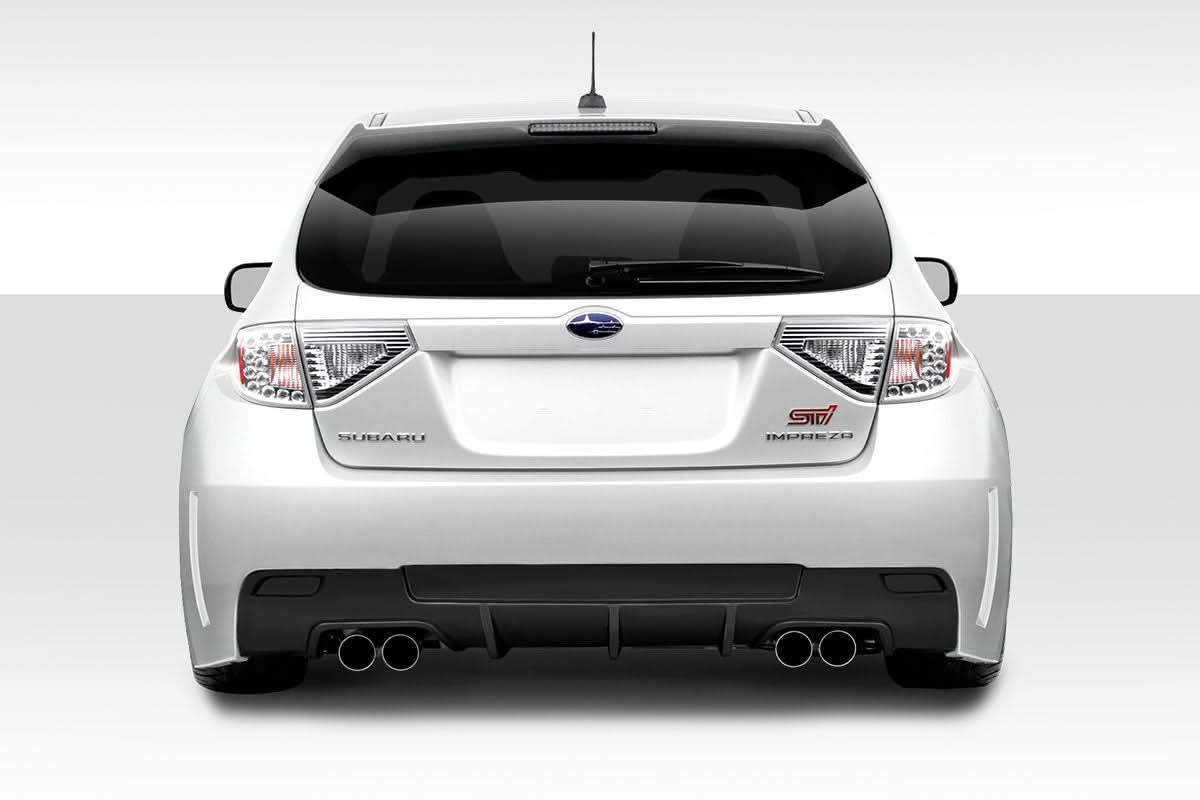 2008-2014 Subaru Impreza STI/WRX VRS Style Rear Bumper Cover - FRP