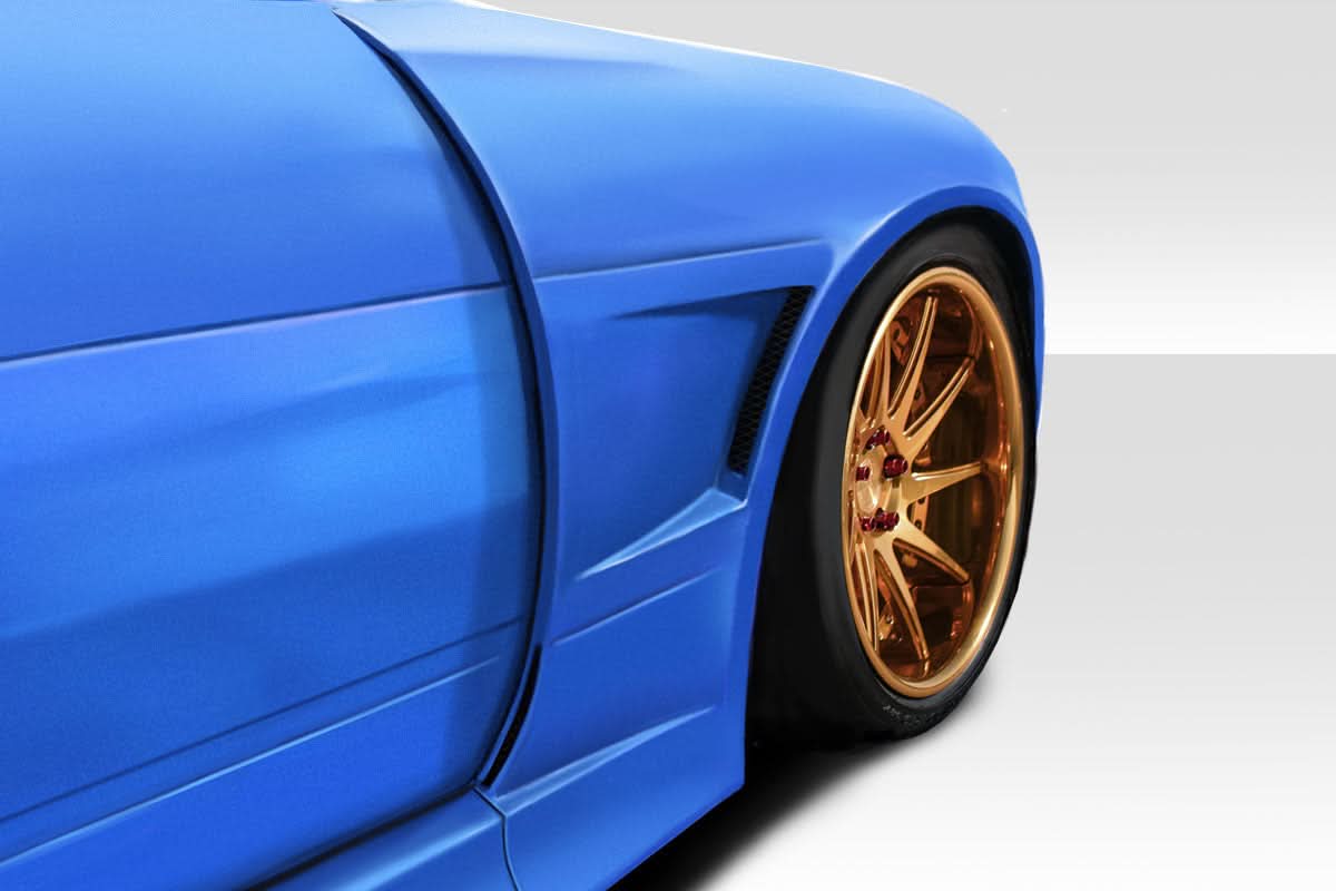1989-1994 Nissan 240SX V Speed Style Wide Body Front Fenders - FRP