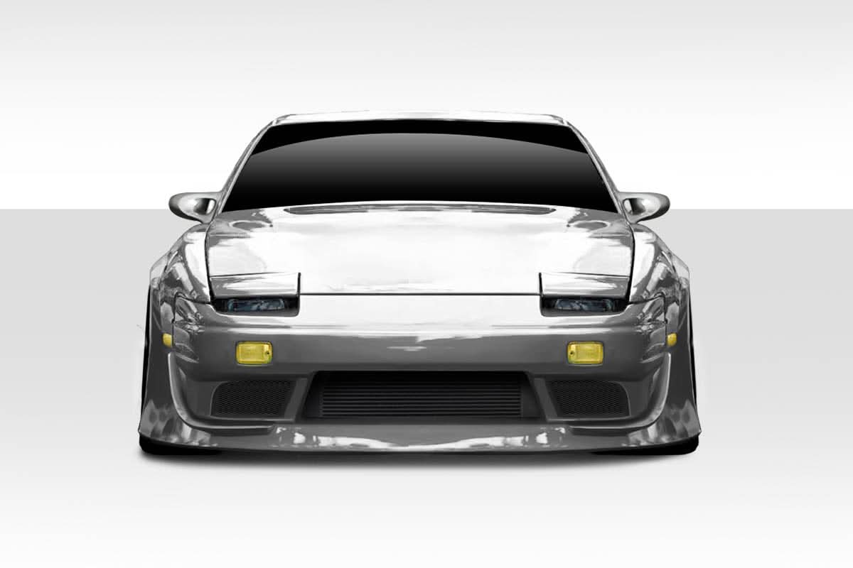 1989-1994 Nissan 240SX S13 V-Speed Style Wide Body Front Bumper - FRP
