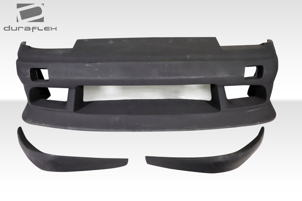 1989-1994 Nissan 240SX S13 Duraflex V-Speed Wide Body Front Bumper Cover - 3 Piece