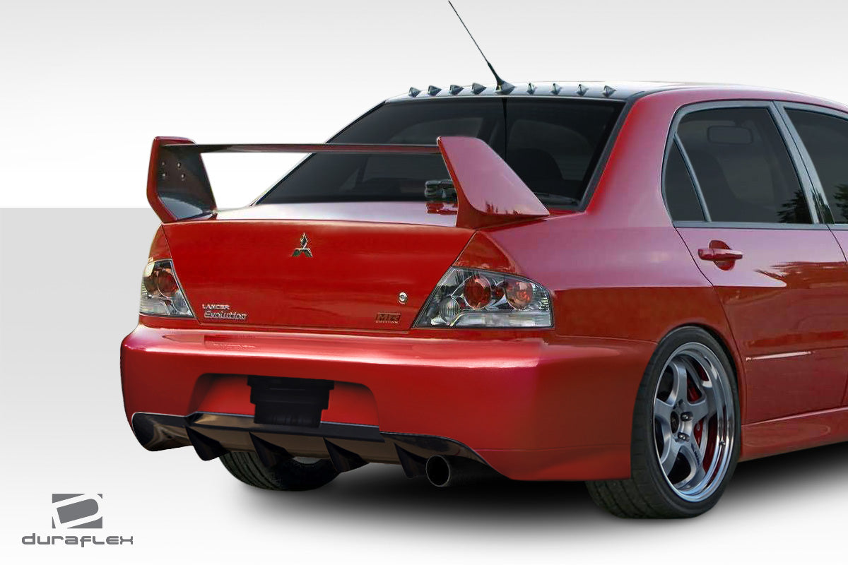 2003-2006 Mitsubishi Lancer Evolution VTX Style Rear Bumper - FRP