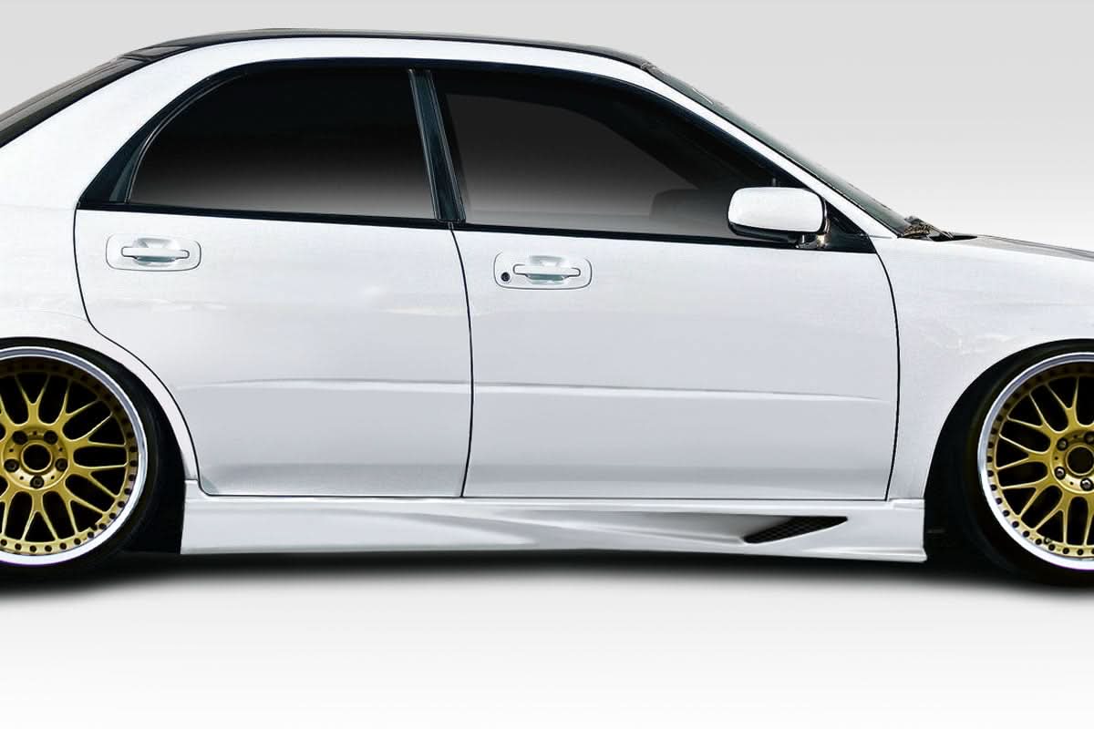 2002-2007 Subaru Impreza WRX STI VT-X Style Side Skirts - 2 Piece FRP