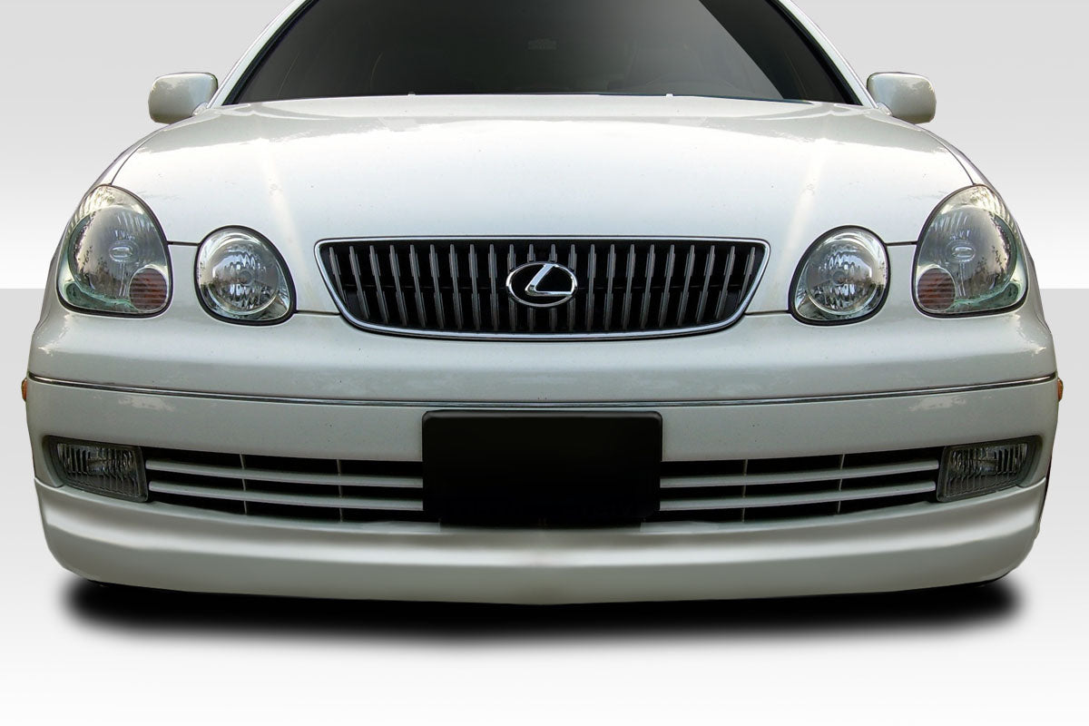 1998-2005 Lexus GS Series W-1 Style Front Lip - 1 Piece - FRP