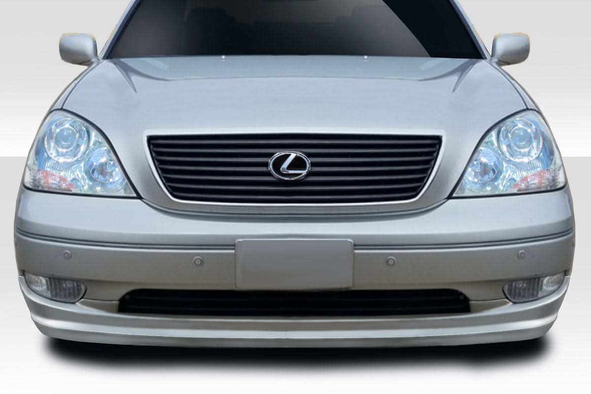 2001-2003 Lexus LS430 W-1 Style Front Lip Under Spoiler - FRP