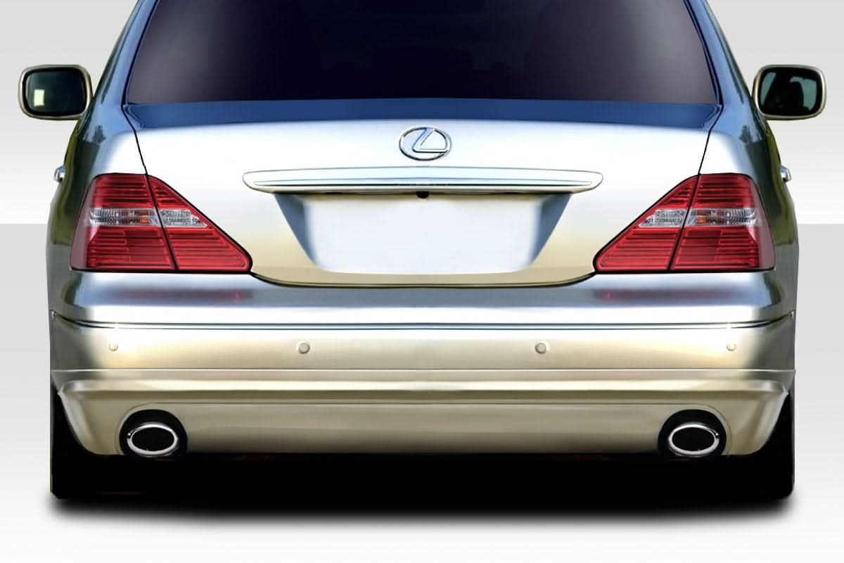 2001-2003 Lexus LS430 W-1 Style Rear Lip Under Spoiler - FRP