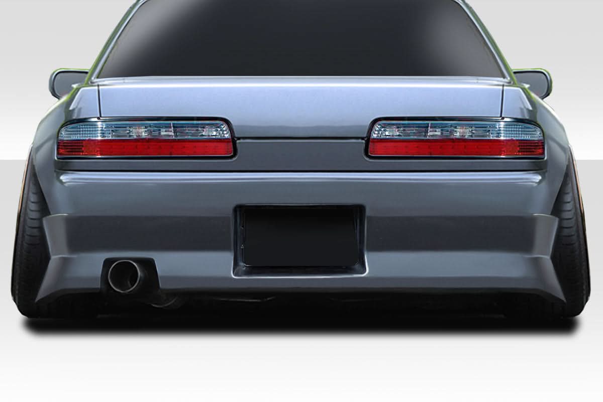 1989-1994 Nissan 240SX S13 WX-9 Style Rear Bumper Cover - FRP