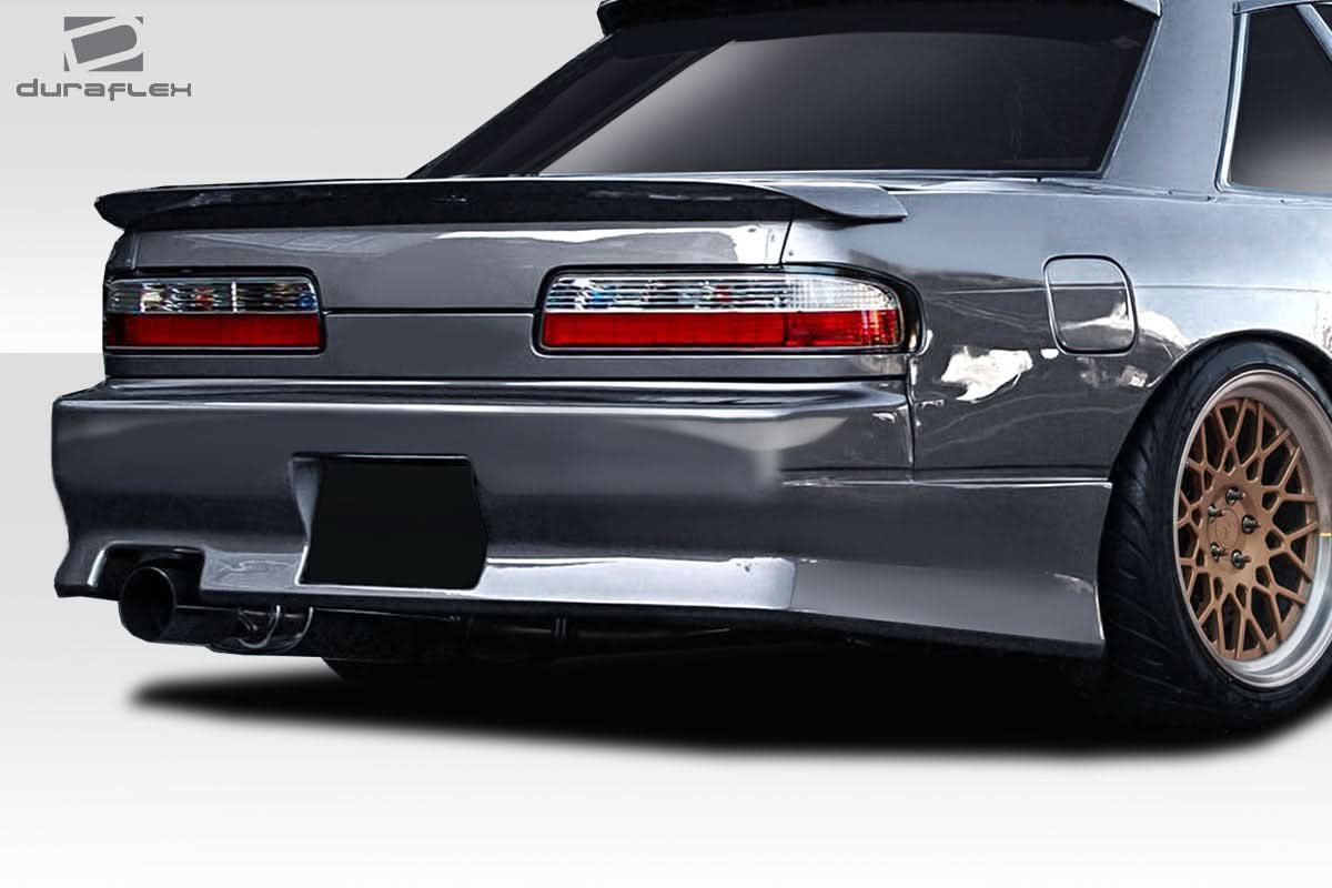 1989-1994 Nissan 240SX S13 WX-9 Style Rear Bumper Cover - FRP