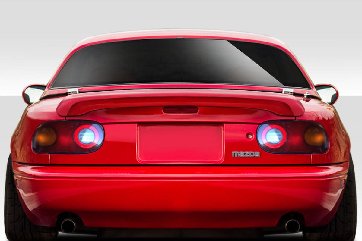 1990-1997 Mazda Miata Works Style Wing Trunk Lid Spoiler - FRP