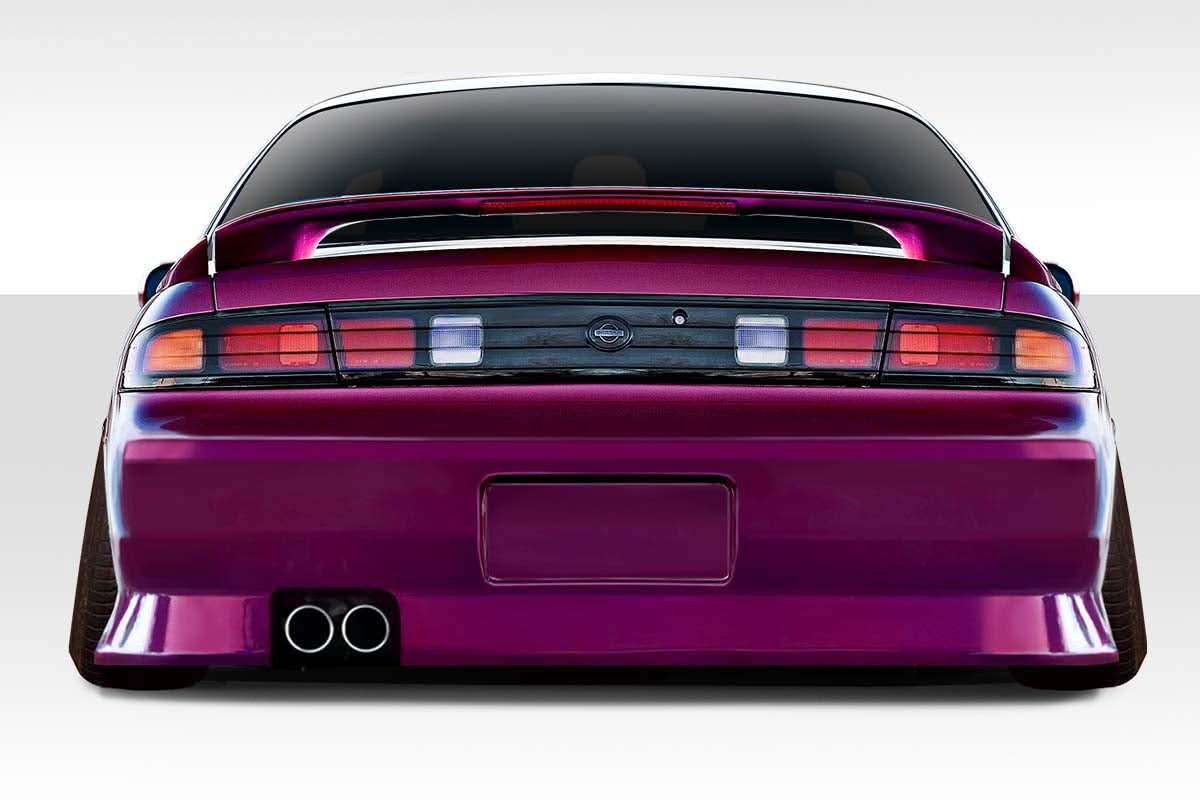 1995-1998 Nissan 240SX S14 B-Sport Style Wide Body Rear Bumper - FRP