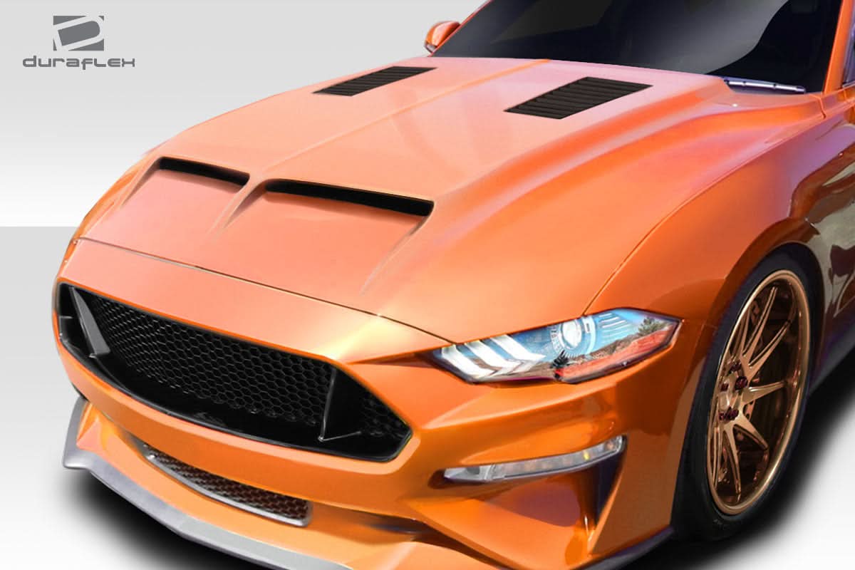 2018-2023 Ford Mustang GT500 Style Hood - FRP