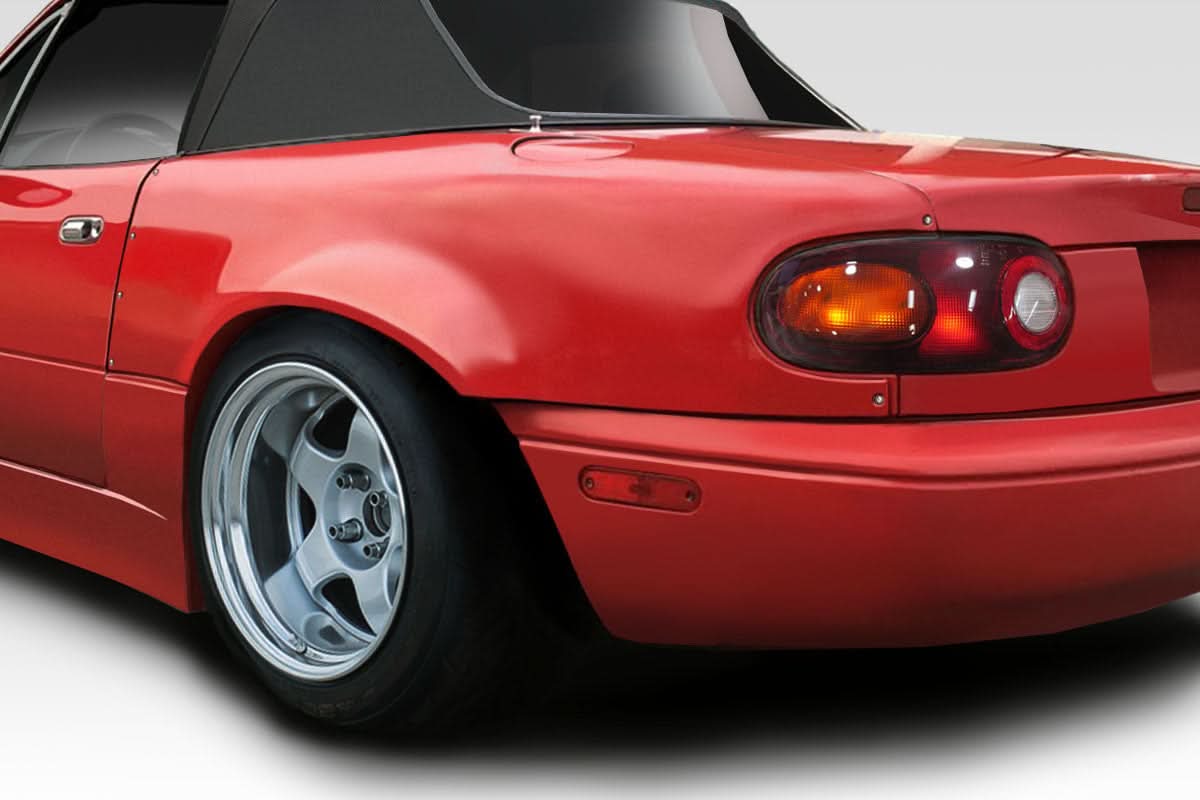 1990-1997 Mazda Miata Afterburner Style Rear Fender Flares - FRP