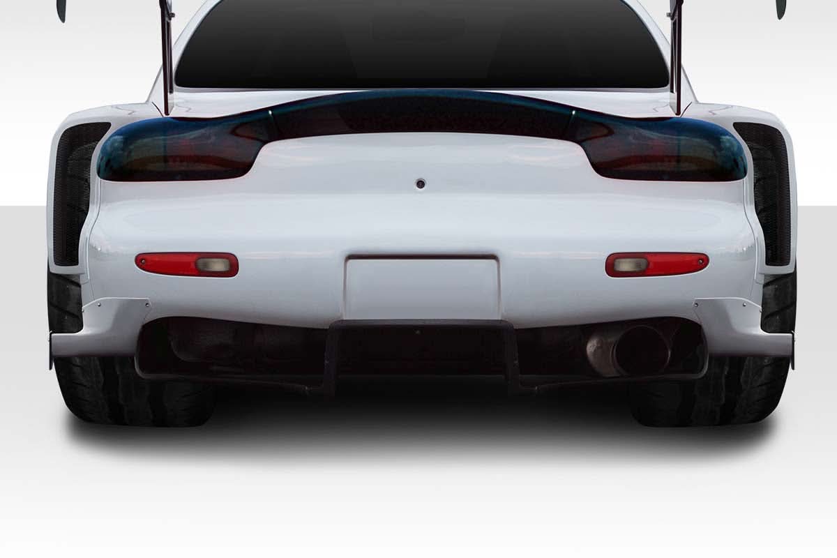 1993-1997 Mazda RX-7 BRS Style Wide Body Rear Bumper Add-Ons - FRP
