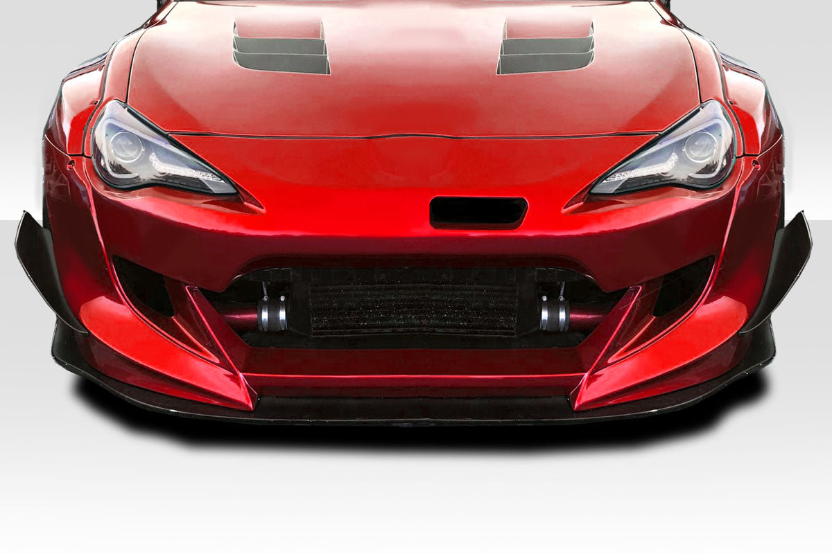 2013-2020 Toyota 86 GT500 V3 Style Front Lip - FRP