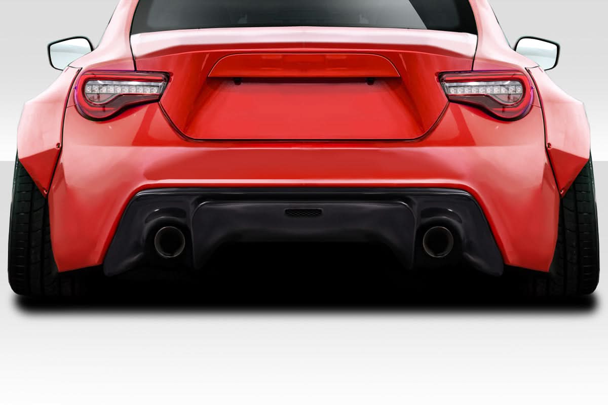 2013-2020 Toyota 86 GT500 V3 Style Rear Diffuser - FRP