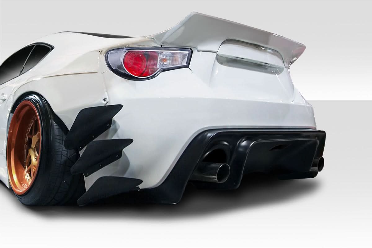 2013-2020 Toyota 86 GT500 V3 Style Rear Diffuser - FRP