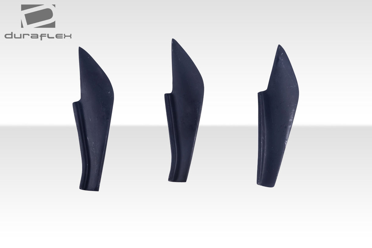 2013-2020 Scion FR-S Toyota 86 Subaru BRZ Duraflex GT500 V3 Rear Bumper Canards - 6 Piece