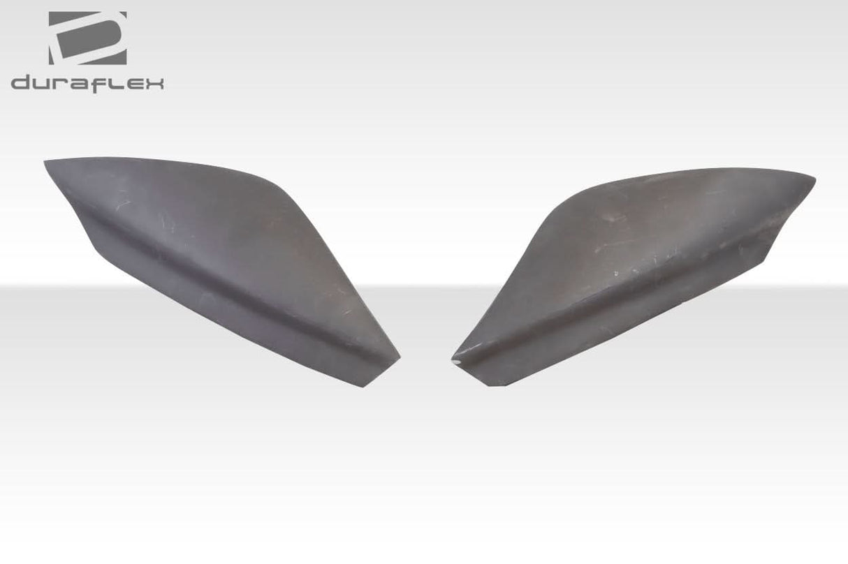 2013-2020 Toyota 86 GT500 V3 Style Front Bumper Canards 2 Piece - FRP