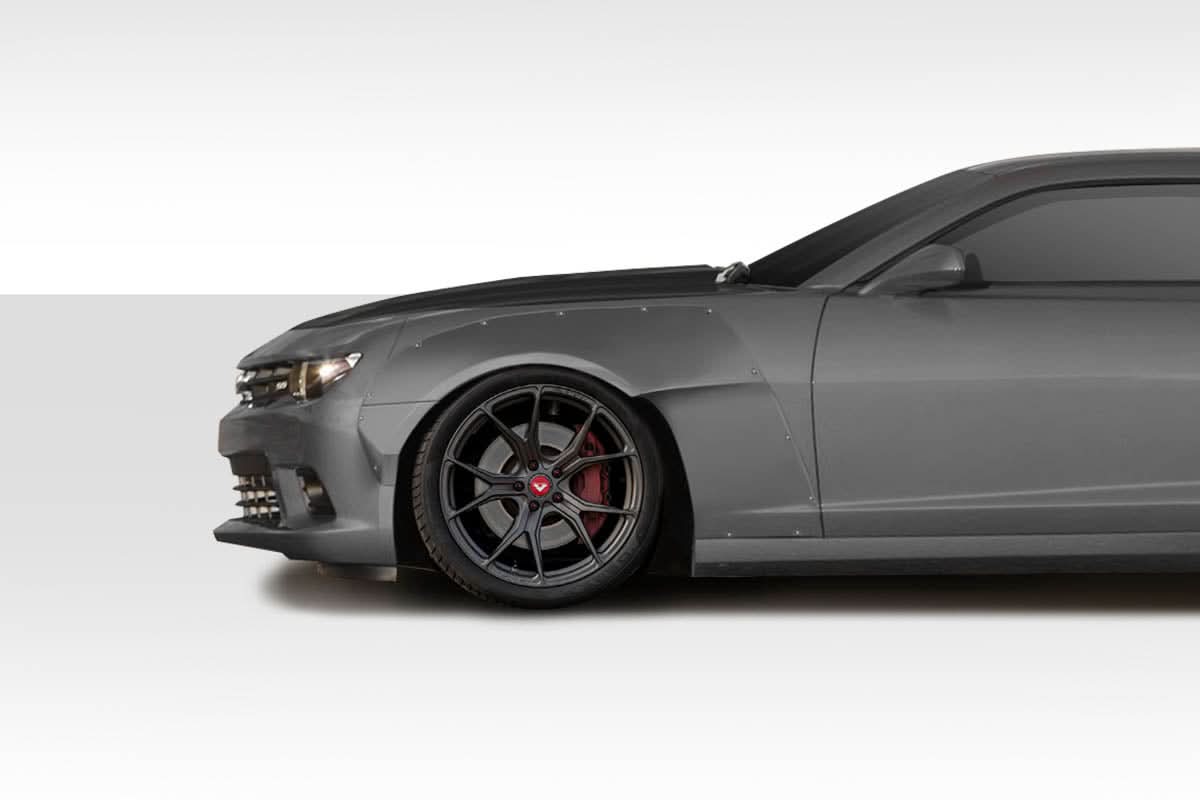 2010-2015 Chevrolet Camaro Grid Style Front Fender Flares - 4 Piece