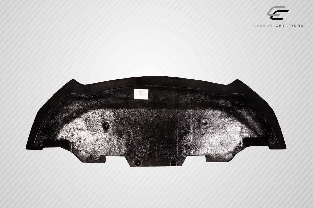 2018-2023 Ford Mustang Grid Style Front Lip Under Spoiler - Carbon Fiber