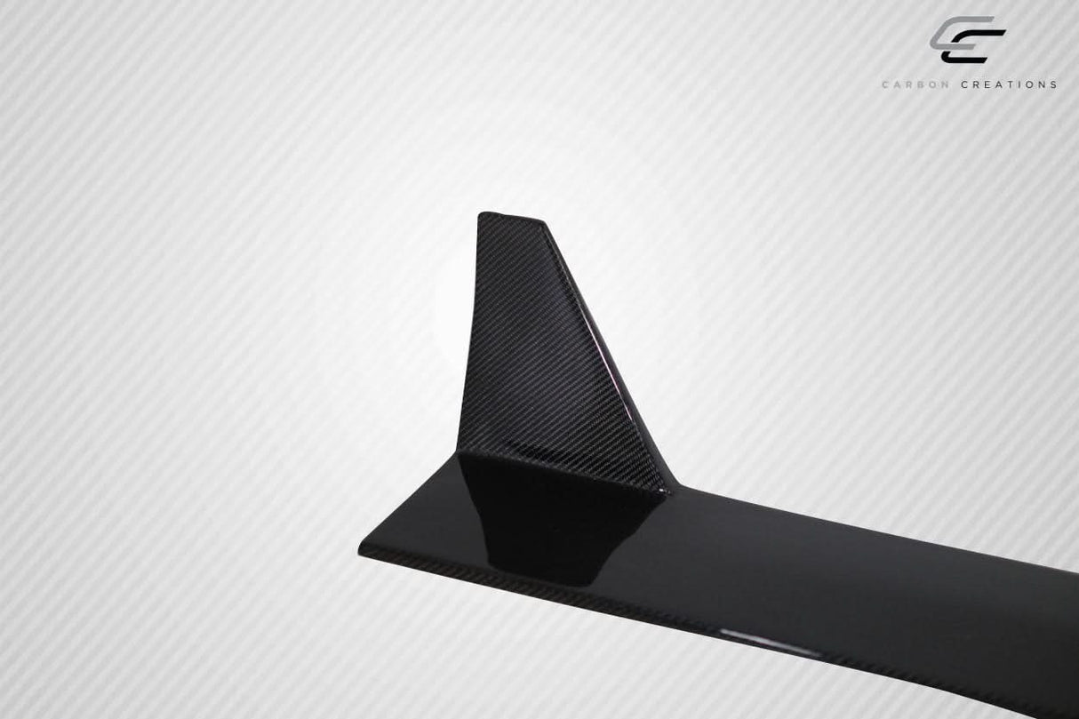 2015-2023 Ford Mustang Grid V2 Style Side Skirts - Carbon Fiber
