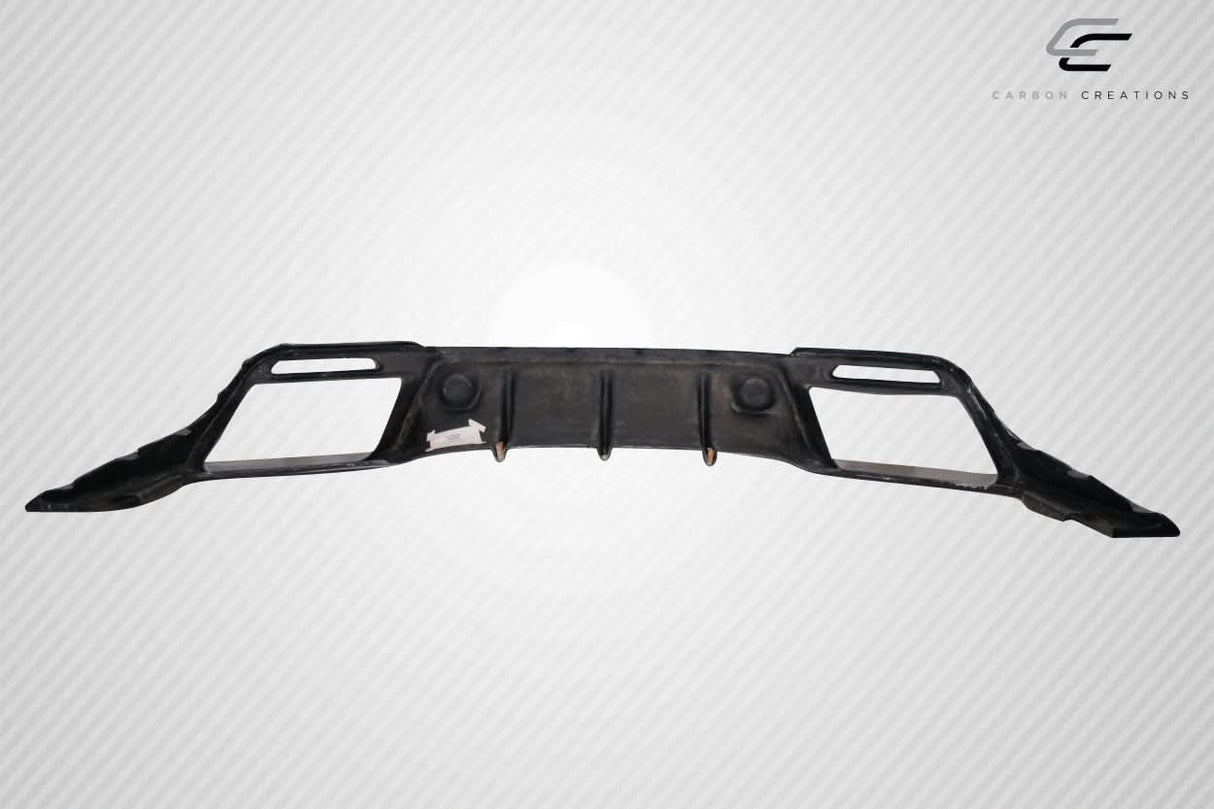 2018-2023 Ford Mustang Grid Style Rear Diffuser - Carbon Fiber