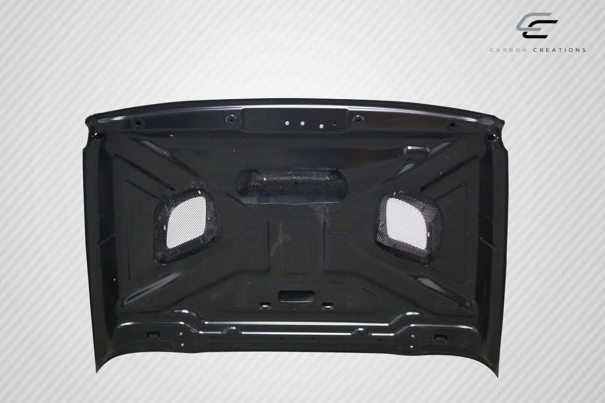 2018-2025 Jeep Wrangler JL Gladiator JT Hellcat Look Hood - Carbon Fiber