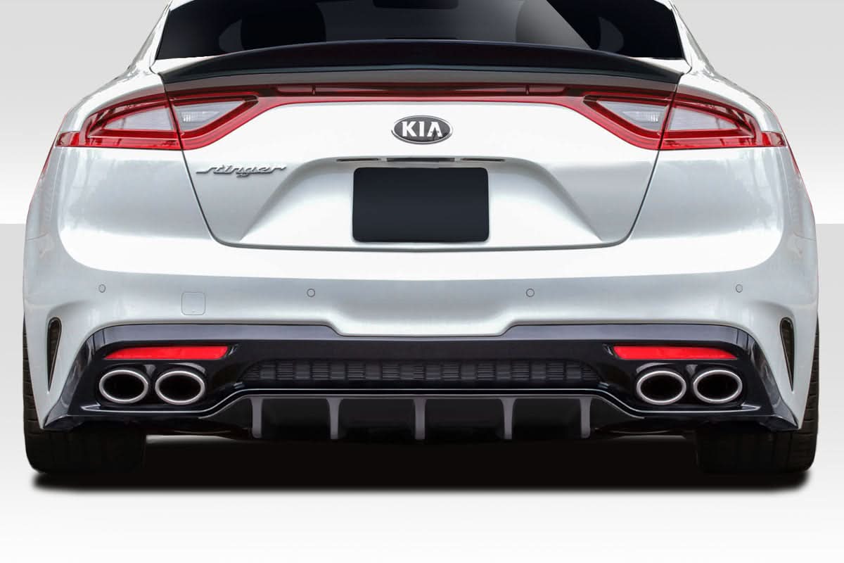 2018-2021 Kia Stinger MSR Style Rear Diffuser - FRP