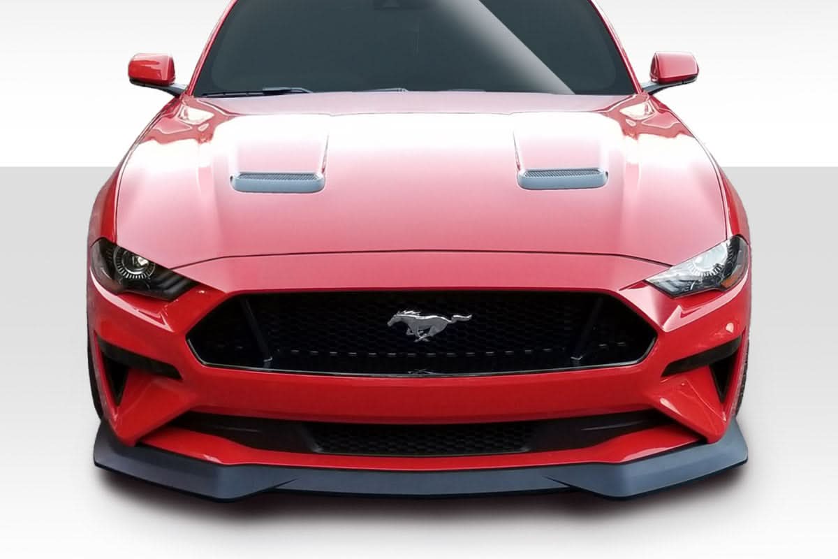 2018-2023 Ford Mustang RTX Style Front Lip - 1 Piece - FRP