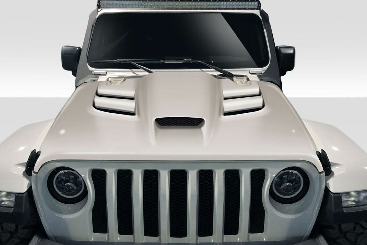2018-2025 Jeep Wrangler JL Gladiator JT Viper Look Hood - FRP