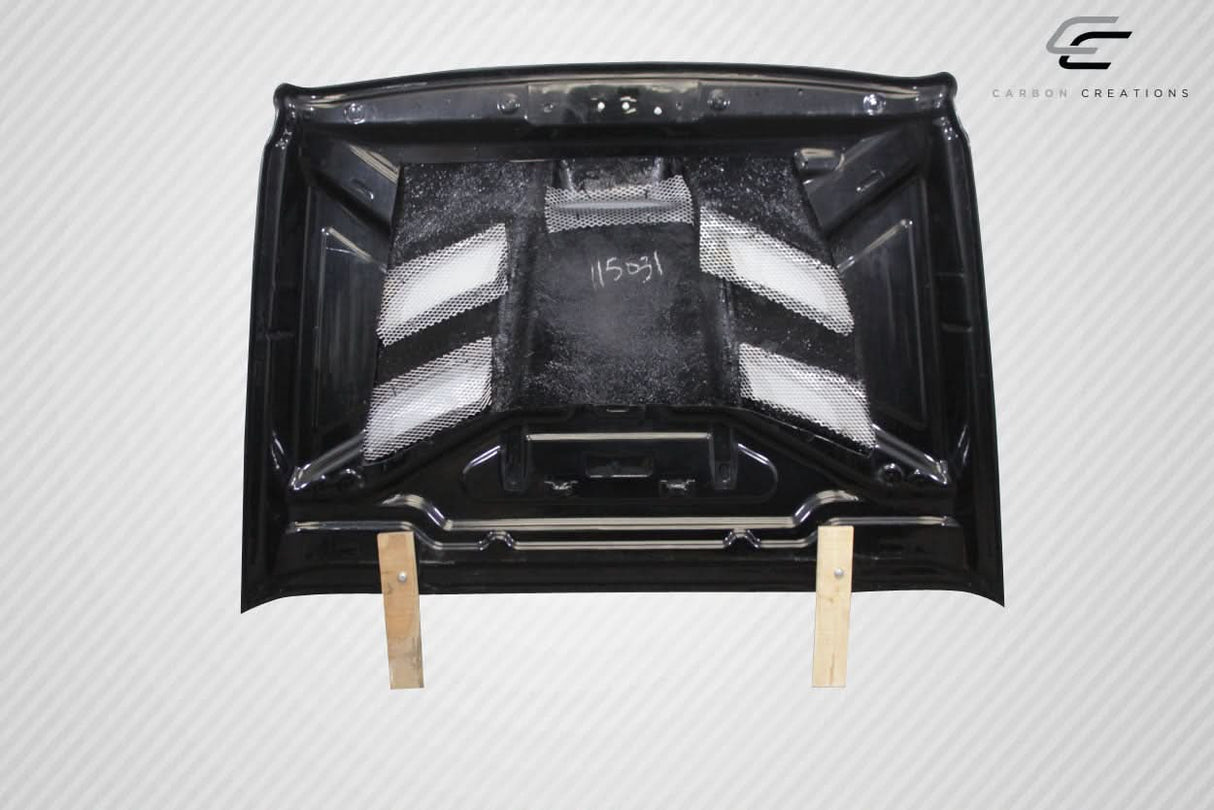 2018-2025 Jeep Wrangler JL Gladiator JT Viper Look Hood - Carbon Fiber