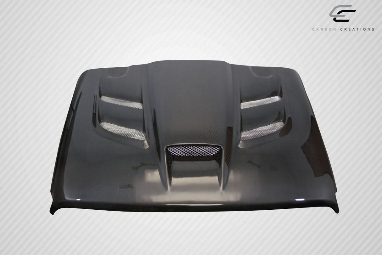 2018-2025 Jeep Wrangler JL Gladiator JT Viper Look Hood - Carbon Fiber