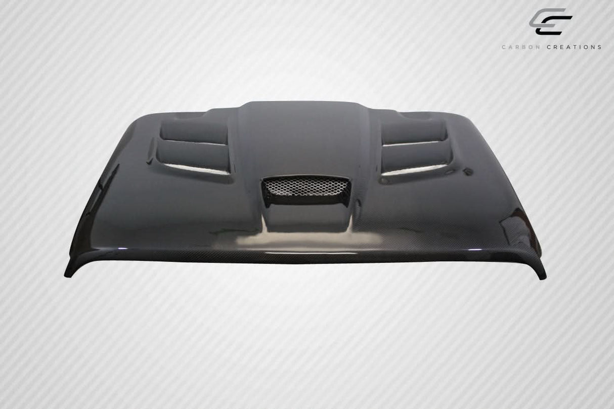 2018-2025 Jeep Wrangler JL Gladiator JT Viper Look Hood - Carbon Fiber