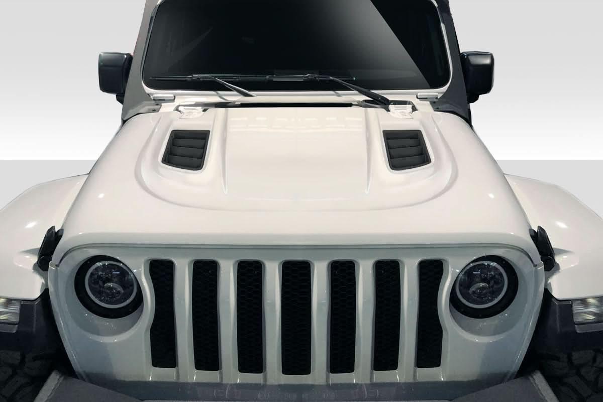 2018-2025 Jeep Wrangler JL Gladiator JT MPR Style Hood - FRP