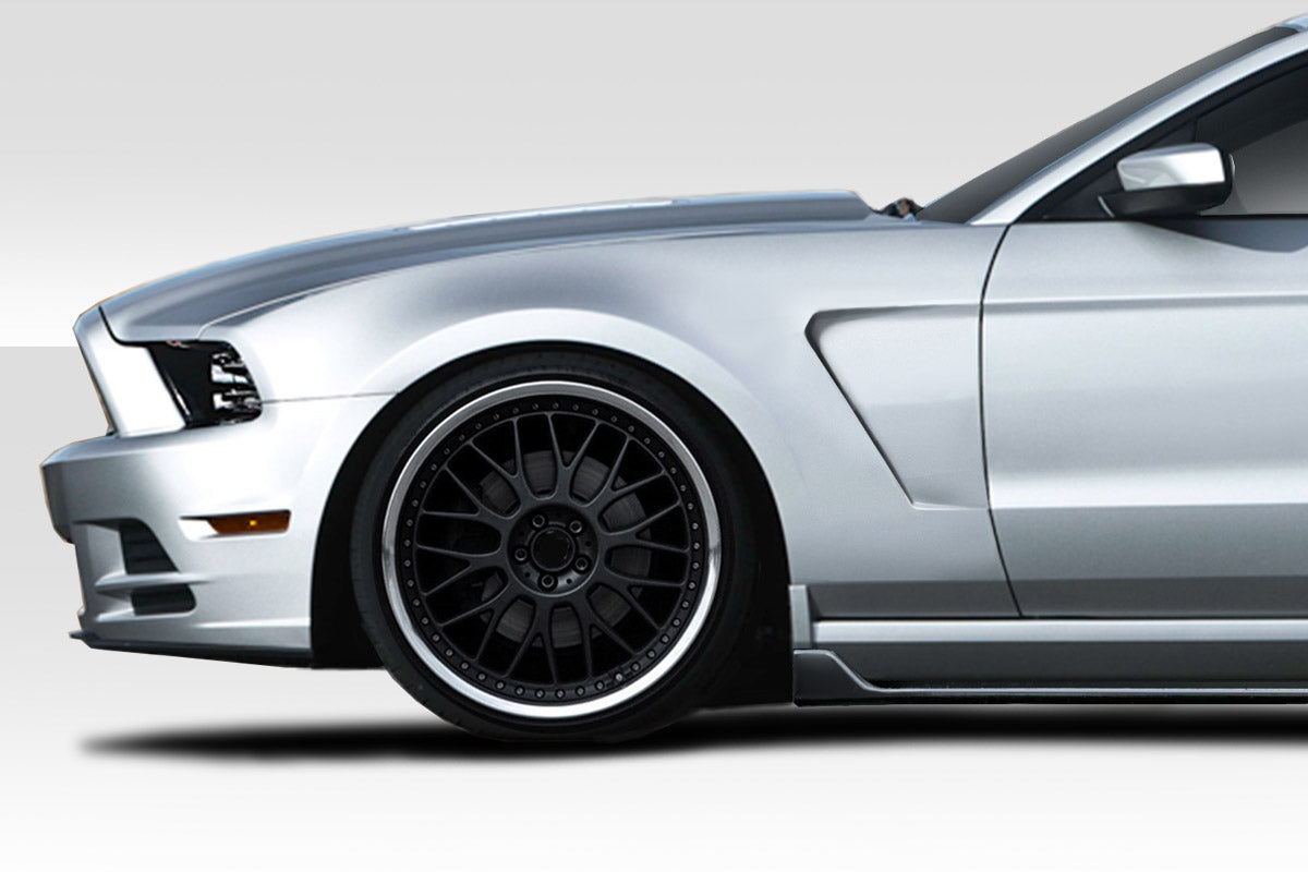 2010-2014 Ford Mustang Duraflex GT350 V2 Look Front Fenders - 2 Piece