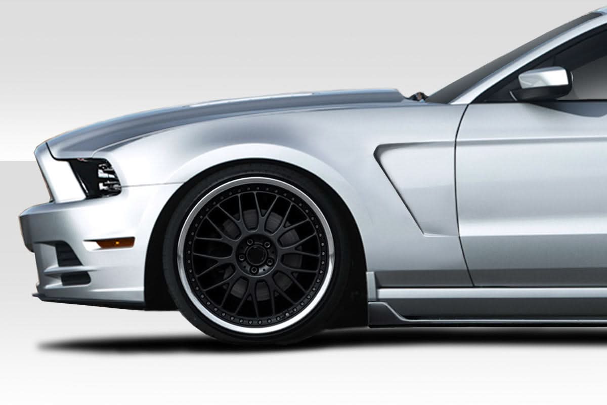 2010-2014 Ford Mustang GT350 V2 Look Front Fenders - 2 Piece