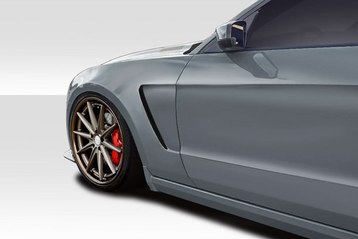 2010-2014 Ford Mustang GT350 V2 Look Front Fenders - 2 Piece