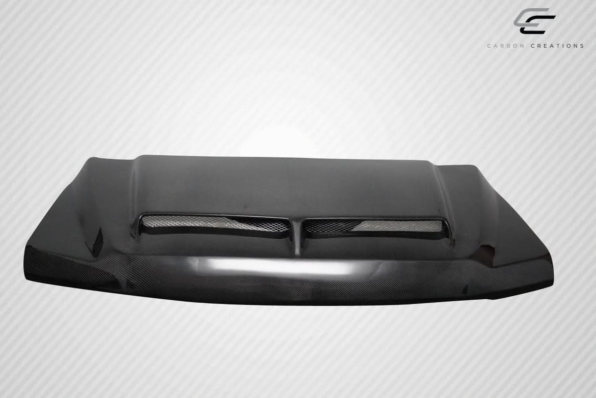 2017-2022 Ford Super Duty F250 F350 F450 GT500 Style Hood - Carbon Fiber