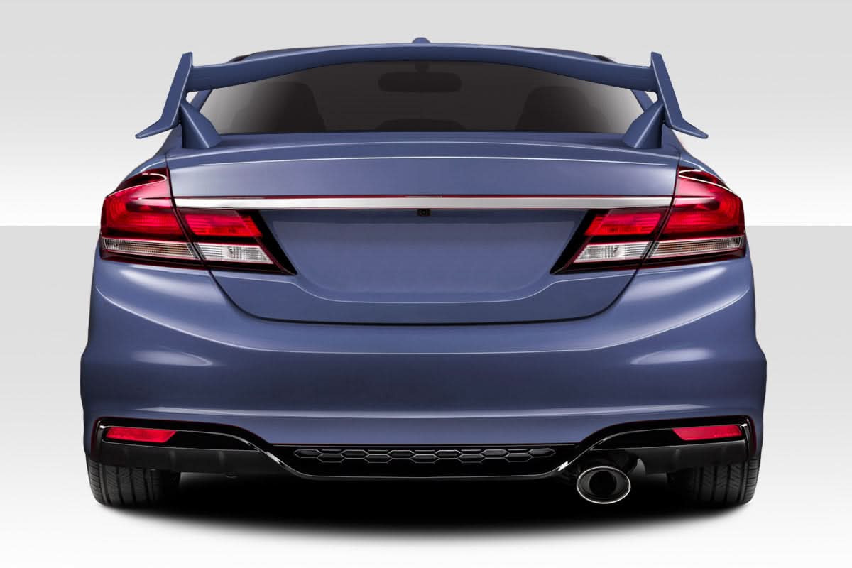 2006-2015 Honda Civic 4DR Type R Look Rear Wing Spoiler - 3 Piece