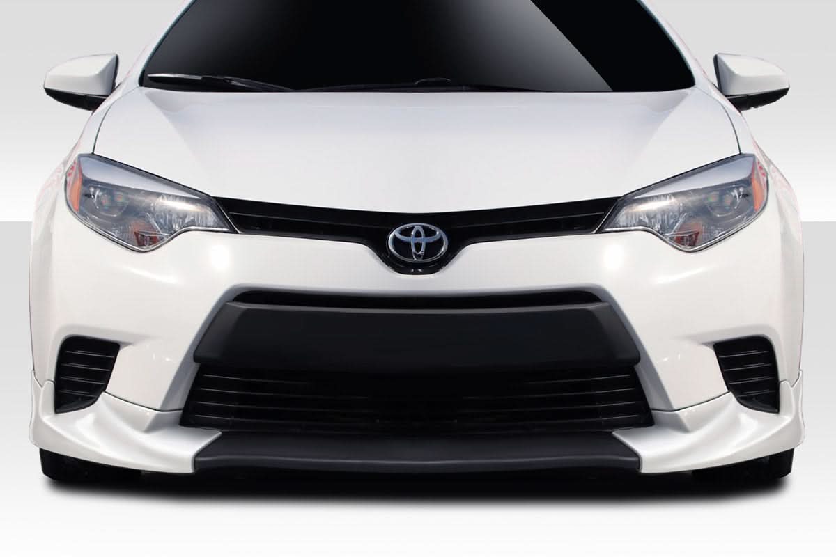 2014-2016 Toyota Corolla Zeta Style Front Lip Spoiler - 3 Piece - FRP
