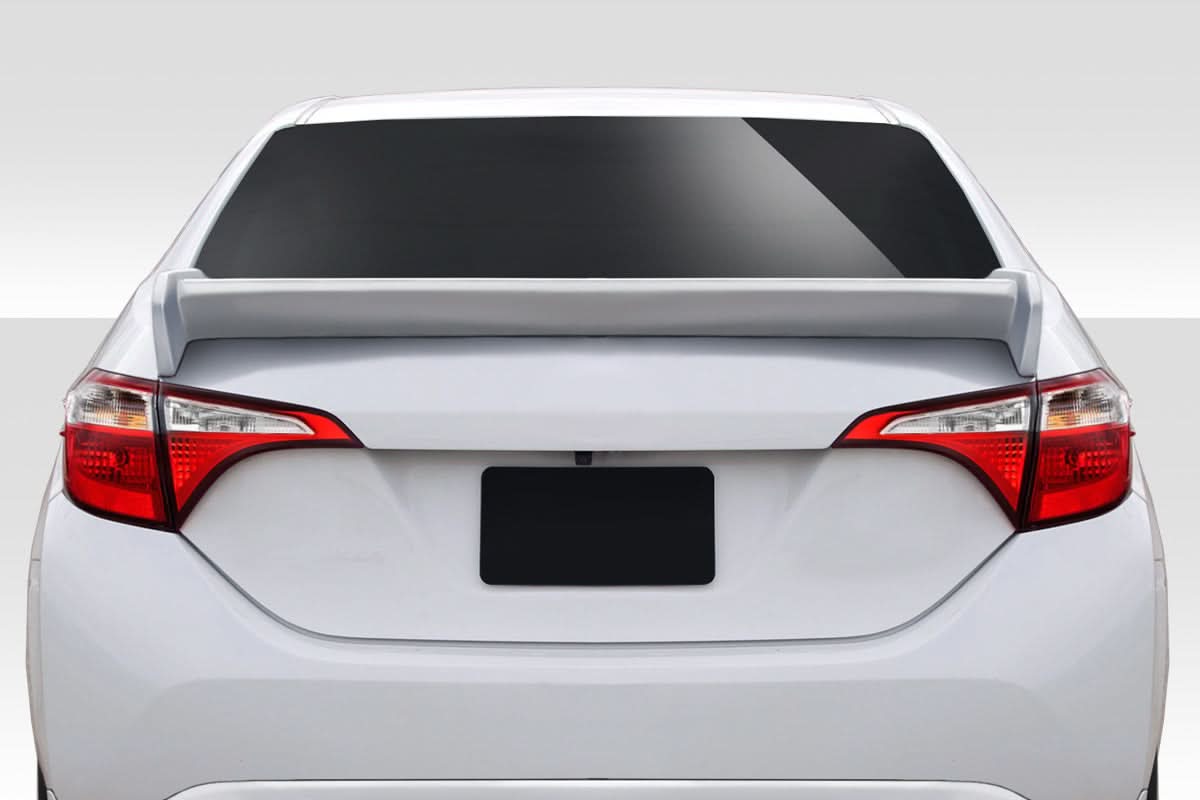 2014-2016 Toyota Corolla Zeta Style Rear Wing Spoiler - 1 Piece - FRP