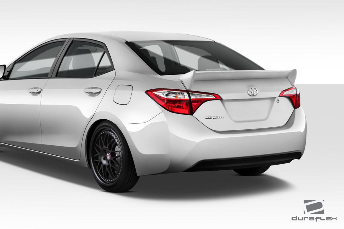 2014-2016 Toyota Corolla Zeta Style Rear Wing Spoiler - 1 Piece - FRP
