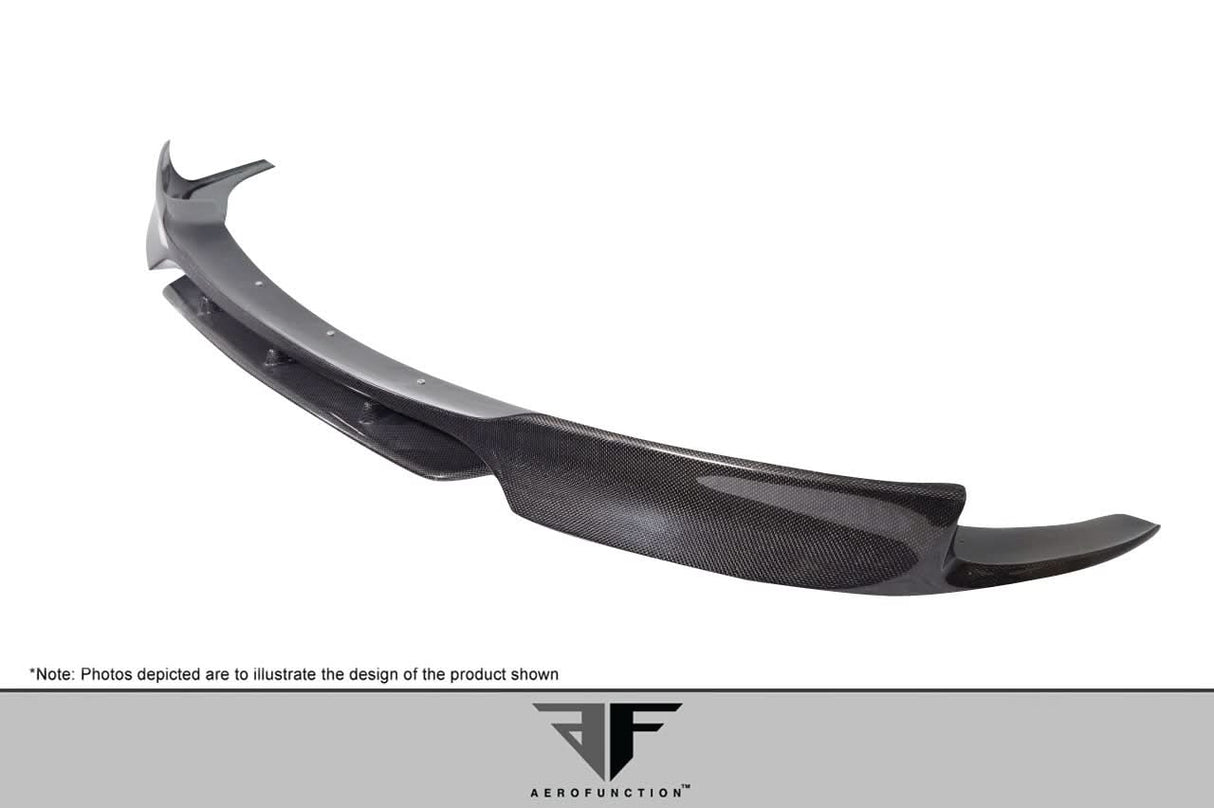 2013-2016 BMW M5 AF-1 Style Front Lip Under Spoiler - Carbon Fiber