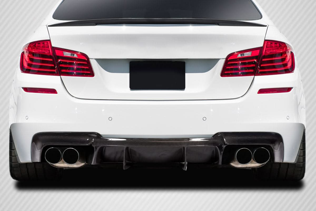 2011-2016 BMW M5 AF-1 Style Rear Diffuser - Carbon Fiber