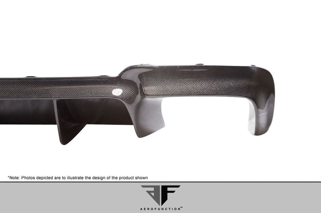 2011-2016 BMW M5 AF-1 Style Rear Diffuser - Carbon Fiber