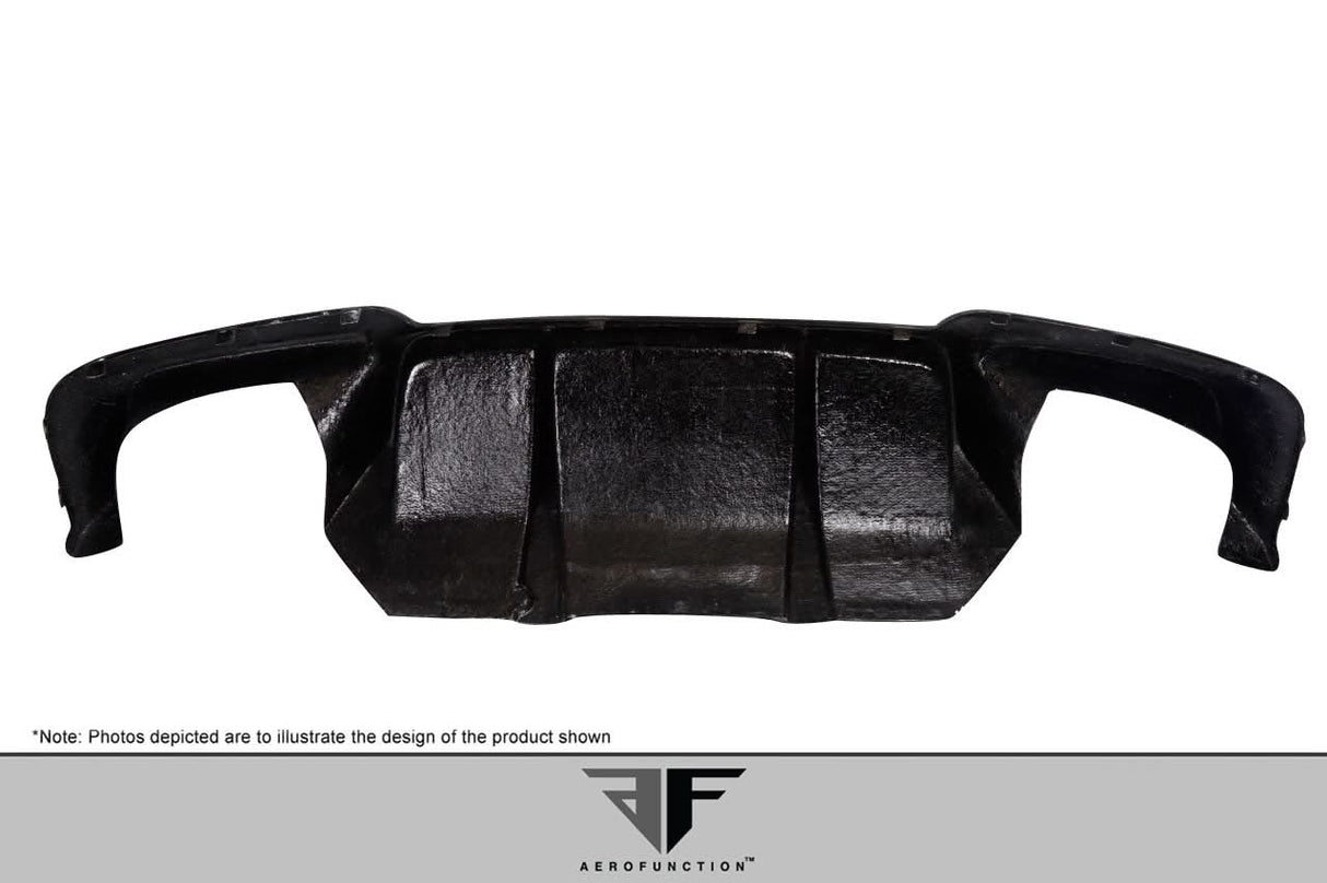 2011-2016 BMW M5 AF-1 Style Rear Diffuser - Carbon Fiber