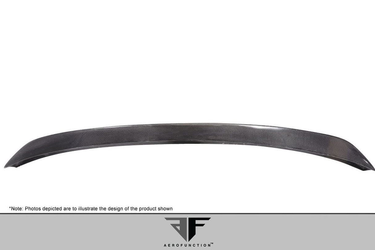 2011-2016 BMW 5 Series F10 AF-1 Style Rear Trunk Wing Spoiler - Carbon Fiber