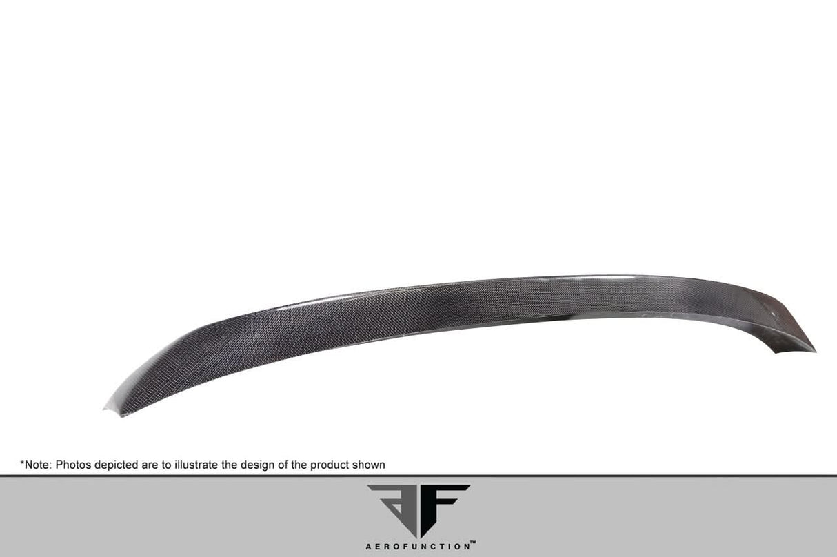 2011-2016 BMW 5 Series F10 AF-1 Style Rear Trunk Wing Spoiler - Carbon Fiber